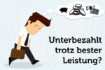 Unterbezahlt Geld Geringes Gehalt Schlechtverdiener