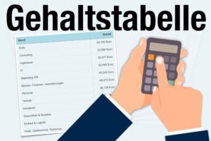 Gehaltstabelle Liste Vergleichen Gehalt Ueberischt